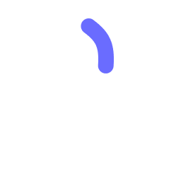 arte com um telefone com traço branco, com sinais de áudio saindo dele, em roxo